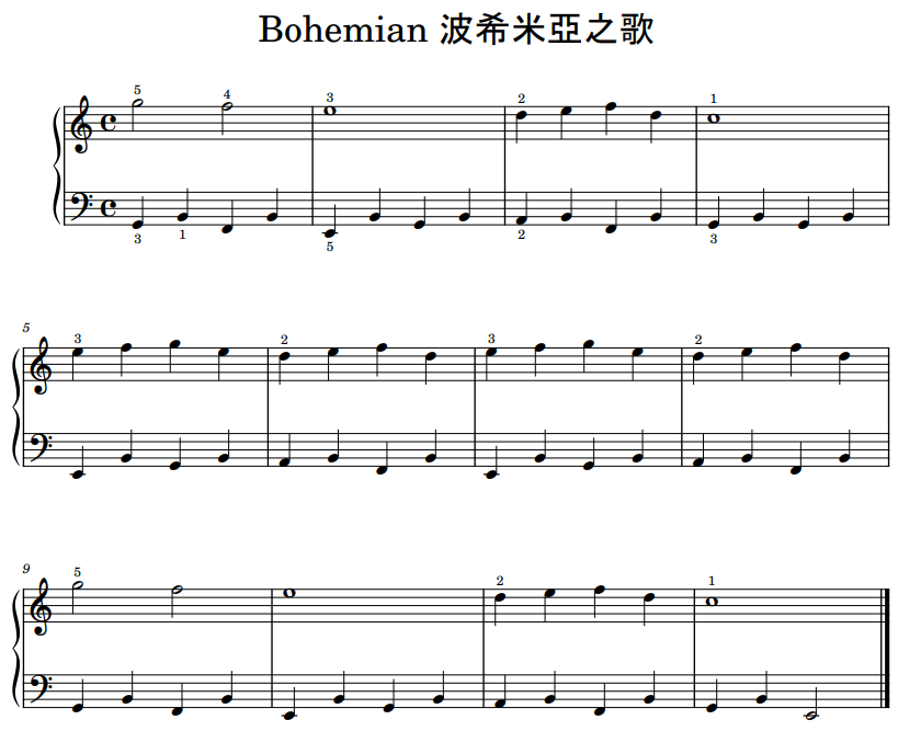 波西米亞之歌